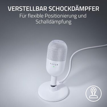 Мікрофон Razer Seiren V3 Mini - компактний USB мікрофон для стрімінгу та запису