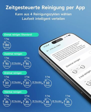 Робот-прибиральник для басейну WYBOT C2: акумуляторний, для вбудованих басейнів до 150㎡, подвійне фільтрування, потужний мотор, чищення дна та стін, 180 хв роботи, керування через додаток (чорно-зелений-сірий)