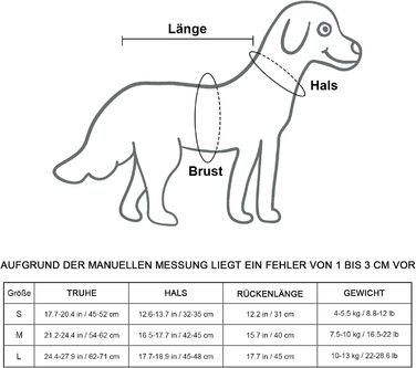 Охолоджуючий комбінезон для собак POPETPOP, легка куртка-кулер, шлейка для домашніх тварин для маленьких і середніх собак (розмір) (L)