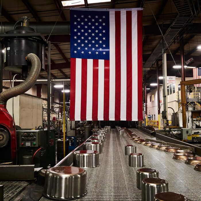 Сковорода All-Clad D5 Pro з нержавіючої сталі, з антипригарним покриттям, 5-шарова, для індукції, жаростійка до 260°C, професійна, срібна