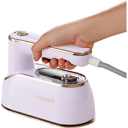 Праска парогенератор Mini, 1200 Вт, складана, для подорожей, керамічна підошва, швидкий нагрів, біла