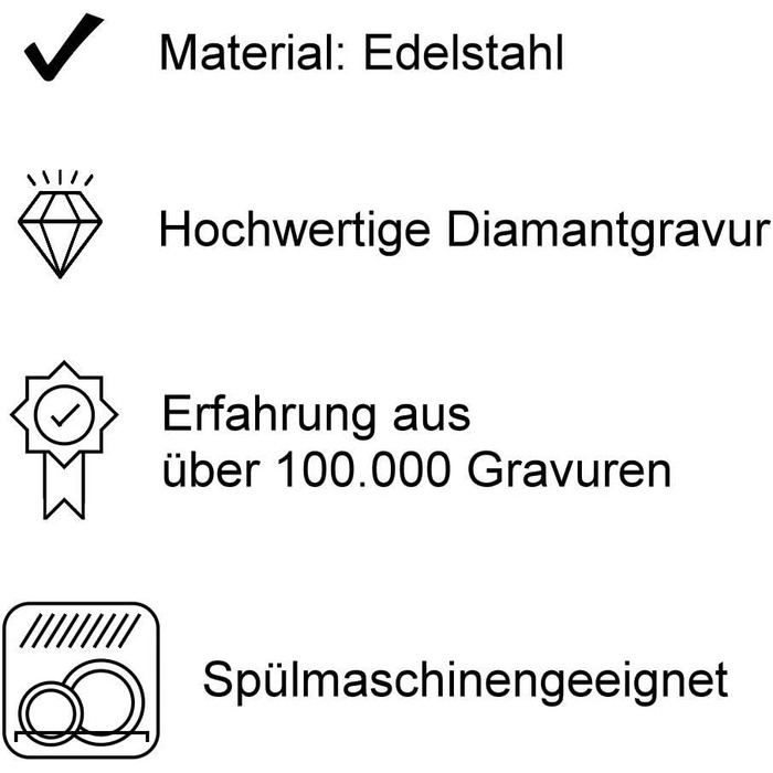Дитячий набір столових приборів Zwilling Bino (4 шт.) з гравіюванням 