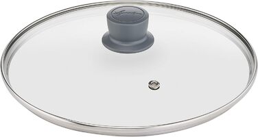 Набір посуду Lagostina Antea 8 предметів: каструлі та сковорідки, алюміній, сірий