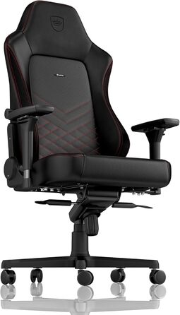 Noblechairs HERO - ігрове крісло, офісне крісло, крісло для роботи - PU-шкіра, чорно-червоне