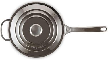 LE CREUSET Набір сковорідок з антипригарним покриттям 24 см (3 шт.) з нержавіючої сталі 3-ply PLUS