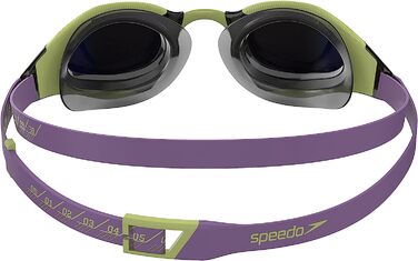 Плавальні окуляри Speedo унісекс Fastskin Hyper Elite Mirror (1 комплект) універсального розміру фіолетового кольору