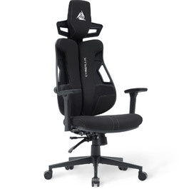 Геймерське крісло Cyberlux V8 Fabric Black (арт. GM-V8 FB)