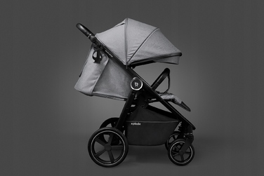 Дитячий візок-прогулянка Future Design Xplode, колір Seal Grey, з пневматичними колесами