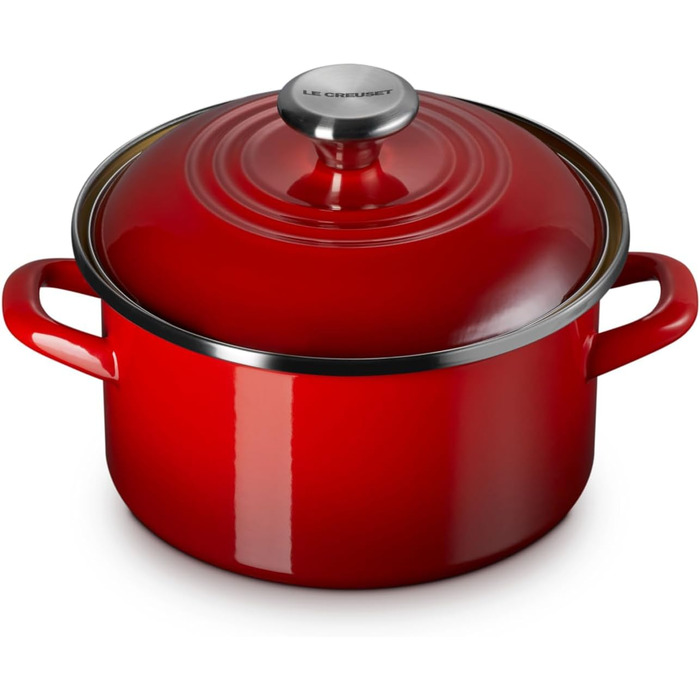 Le Creuset Супниця емальована на сталі, 3.8 л, (Вишня)