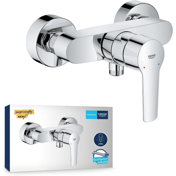 Змішувач для ванни Grohe Start, накладний, хром, з інструментом, 24206002