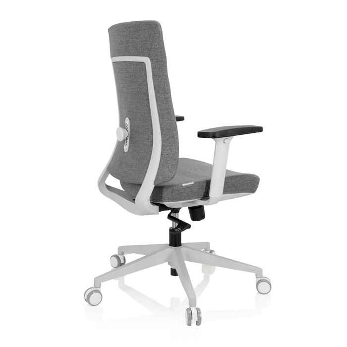 Офісне крісло COMFIO WP з тканини сірого кольору hjh OFFICE