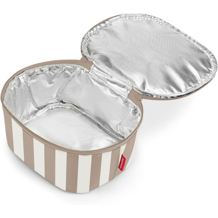 Сумка-холодильник Reisenthel Pocket Dot (S) Summerstripes Coffee з переробленого PET для обіду, Україна