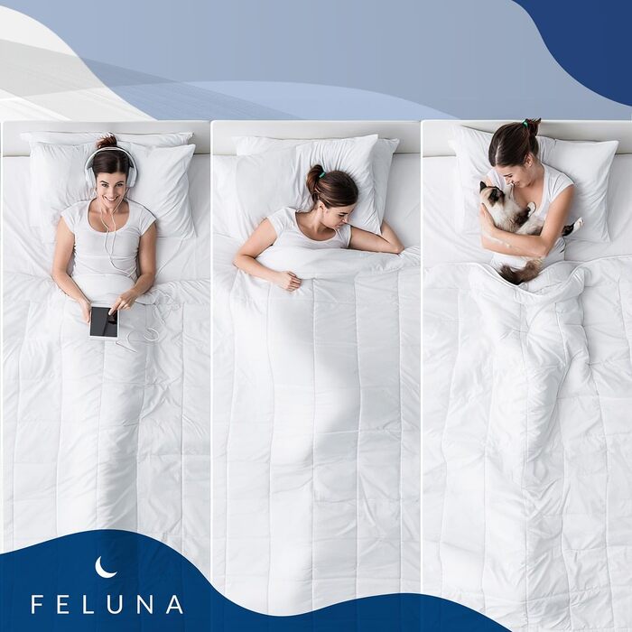 Ковдра зимова Feluna® з верблюжої вовни, 135x200 см | Зимова ковдра з верблюжим пухом