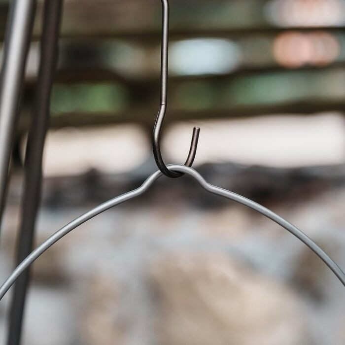 iBasingo 2.9L Титановий похідний казанок Titan з великою ємністю, туристична посудина для приготування їжі, легкий набір для кемпінгу, посуд для приготування їжі з складною ручкою, кухонні аксесуари для 1-3 осіб Ti2045C