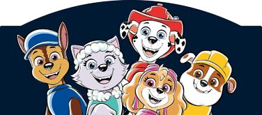 Ліжко дитяче Leomark Paw Patrol Smart - дерев'яне односпальне ліжко 70x140 см з текстильними ящиками, білий/рожевий колір, з принтом Paw Patrol