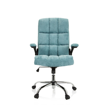 Крісло для керівника RELAX WD 100 тканина Синій/М'ятний MyBuero