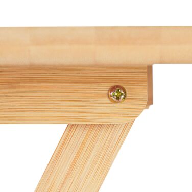 Розкладний столик Relaxdays з бамбука