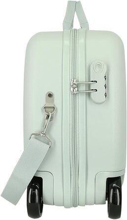 Дитяча валіза для ручної поклажі Disney Stitch Moods, жорсткий ABS-пластик, з кодовим замком та 4-ма подвійними колесами, модель Cuddles