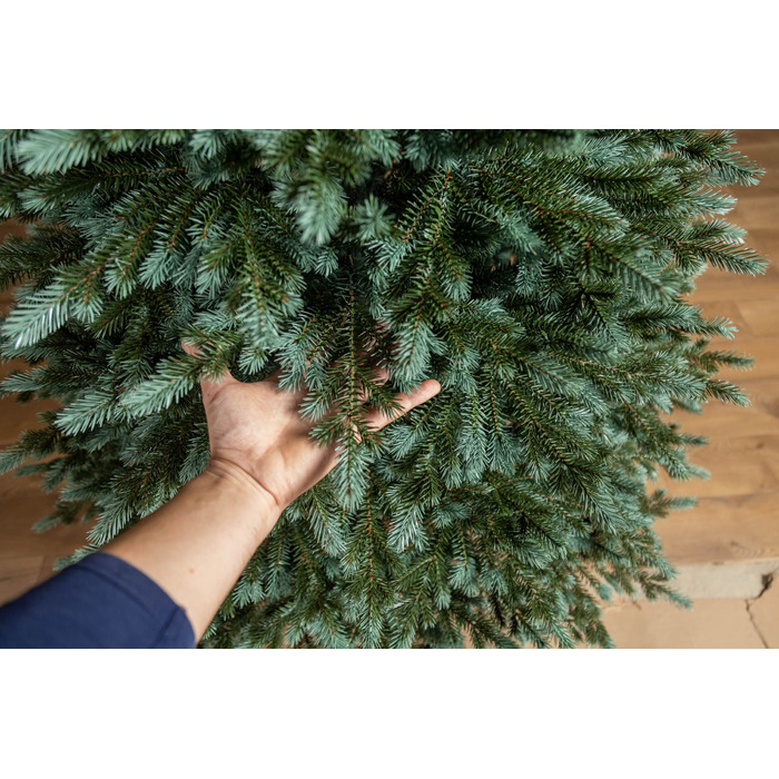 Ялинка штучна 'Аляска' Зелено-Блакитна 1,50 м