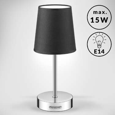 Настільна лампа Lumière Anthracite 32x13x13см