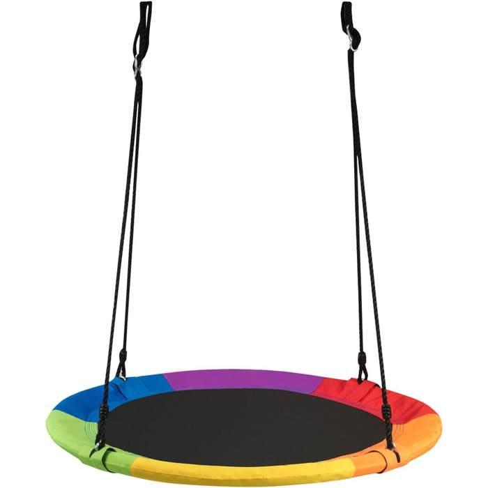 Шоукель DREAMADE для саду: регульована висота, діаметр 100 см, до 150 кг, для дітей та дорослих (кольоровий)