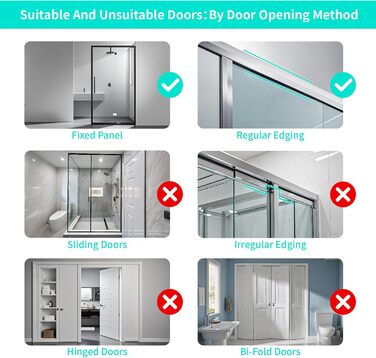 Настінна поличка для душу HapiRm з 4 ярусами, чорна - 22 гачки, 2 тримачі для зубних щіток