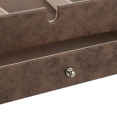 Скринька для прикрас Relaxdays з імітацією шкіри