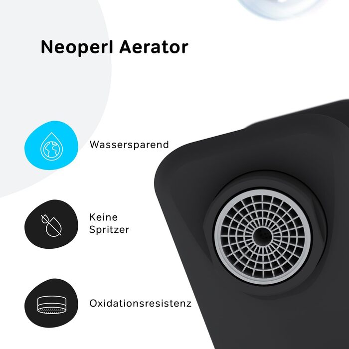 Змішувач для ванни X-Joy X-Joy FXA10022 чорний матовий з виливом, одноручний | Змішувач для ванни та душу