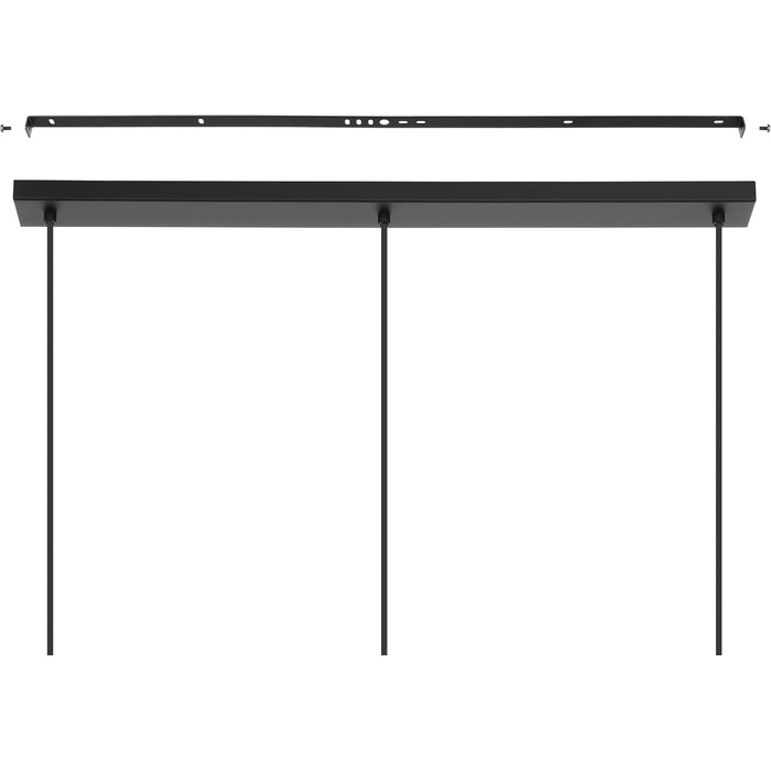 Стійка лампа EGLO Amsfield з металу та бамбуку, чорна, для вітальні та спальні, E27