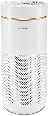Повітряочисник TROTEC AirgoClean 170+ - HEPA фільтр для алергіків, до 42 м², видаляє 99,97% частинок, 5 режимів, Turbo, білий