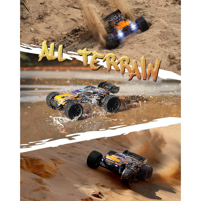 Радіокерований баггі HAIBOXING 1/18 4WD 36 км/год, позашляховик для дітей та дорослих, 2.4Ghz