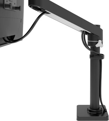 Кріплення для монітора Ergotron NX (чорний) - ручне регулювання висоти, VESA, гарантія 5 років