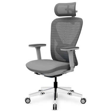 Крісло Mealux Q1 Air Fabric Grey (арт. HF Q-1 F/G)