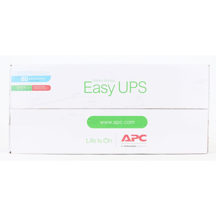 ДБЖ APC by Schneider Electric Easy UPS - BVX700LI-GR - джерело безперебійного живлення 700 ВА з виходами Schuko, запобіжник і захист від перенапруг, резервний акумулятор з стабілізатором, світлодіодні індикатори (900 ВА / 480 Вт, виходи IEC - IEC - IEC, о