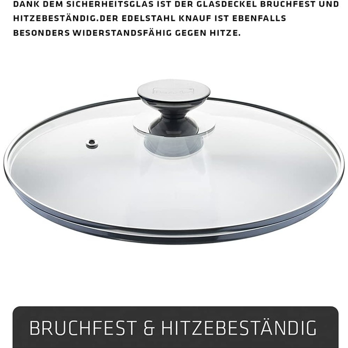 Каструля Berndes Injoy Special Edition з нержавіючої сталі, 5 літрів, з кришкою, для всіх типів плит (індукція)