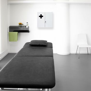 Медична шафа Relaxdays XXL білого кольору