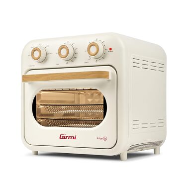 Фритюрниця Girmi FG28 Ecofrit 14L з функцією мультиварки, 1300W, 14 літрів, з підсвічуванням, 5 програм, рецепти в комплекті