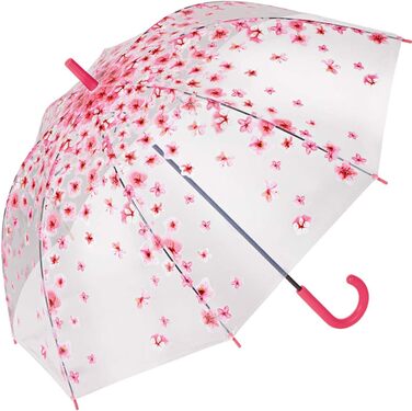 Наклеїти парасольку прозорий Blossom рожевий
