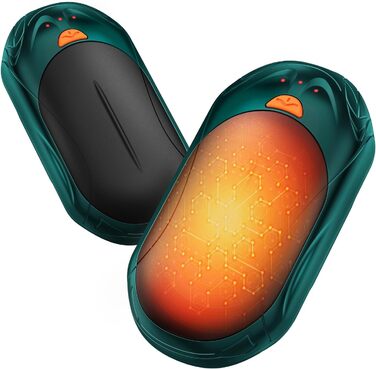 Електричні грілки для рук BOSONER: набір 2 шт, 6000mAh, USB, портативні, для чоловіків та жінок