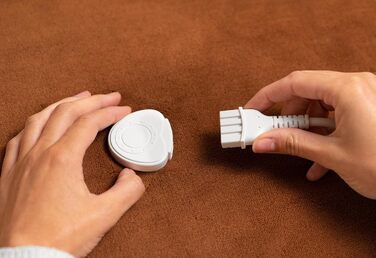 Електрична ковдра ECO-DE ECODE 180x130 см з пультом, 3 режими нагріву, автовимкнення 180 хв (шоколадний)