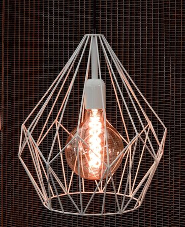 Підвісний світильник EGLO Carlton, вінтажний підвісний світильник на 1 полум'я, ретро підвісний світильник з металу в матовому кольорі, цоколь E27 (Mint)