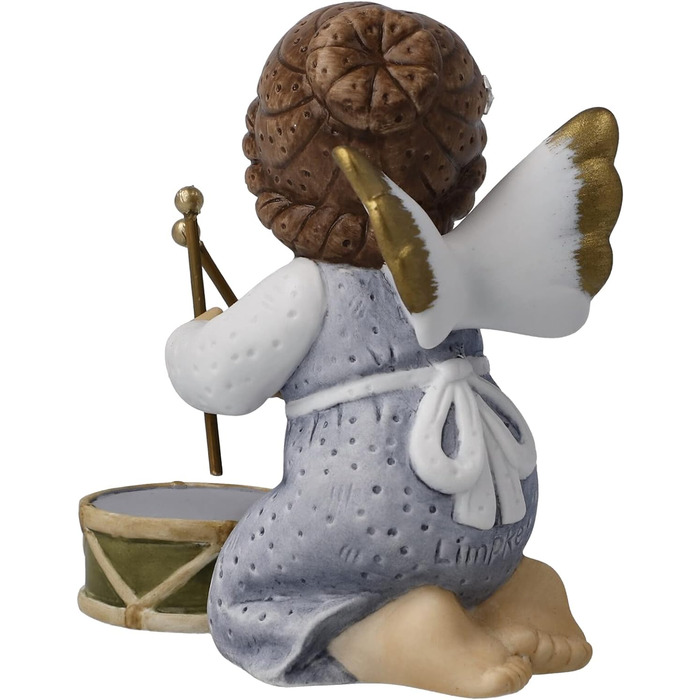 Новорічна прикраса Goebel фігурка ангела з порцеляни, розміри 8,5 см х 8 см х 5 см, 11-750-77-1