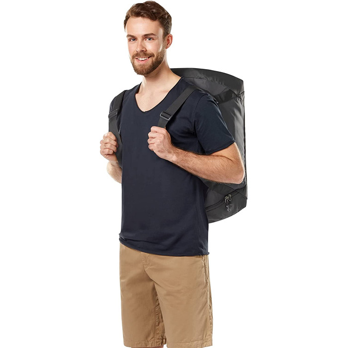 Спортивна сумка deuter AViANT Duffel 50 Дорожня сумка чорного кольору