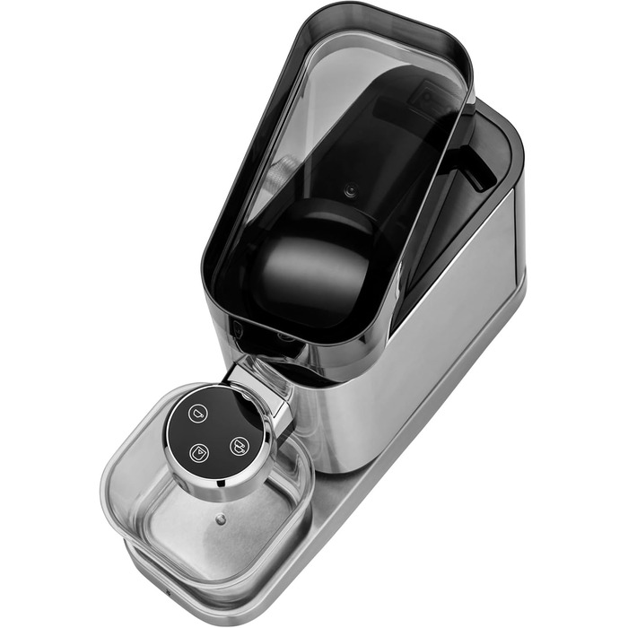 Кавомолка WMF Lumero: 1400 Вт, 15 bar, для еспресо та паді, з капучинатором, нержавіюча сталь матова