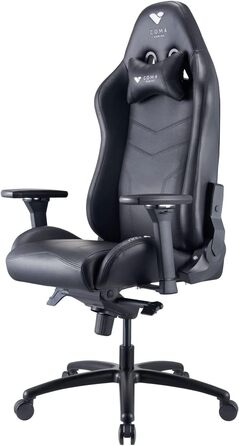 Ергономічне ігрове крісло з PU шкіри, макс. 150 кг (Onyx Black), 4Gaming Argon 2023 -