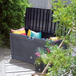 Коробка для подушки Matuba Anthracite 310L Колеса
