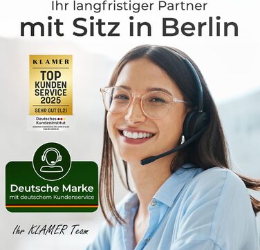 Вакууматор KLAMER Vakuumierer Pro 80 (2025) для сухих та вологих продуктів, для Sous Vide, з пакетами та шлангом