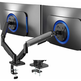 Підставка для двох моніторів VIVO STAND-V002O, до 32 дюймів, 9 кг, чорний