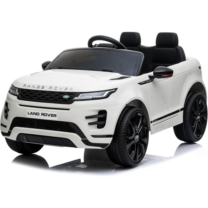 Дитячий електромобіль Range Rover Evoque 12V, ліцензійний, білий