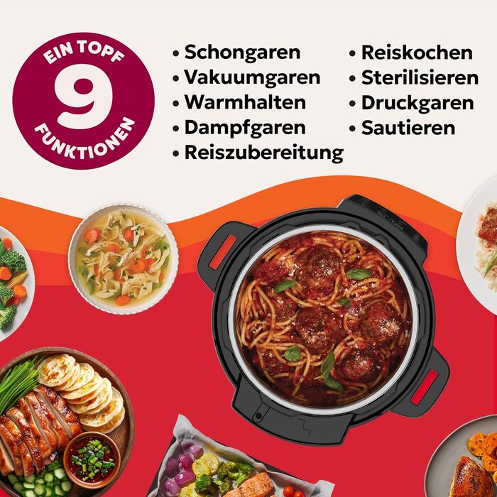 Instant Pot Plus 9-в-1: Мультиварка з Wi-Fi, 5.7 л, нержавіюча сталь
